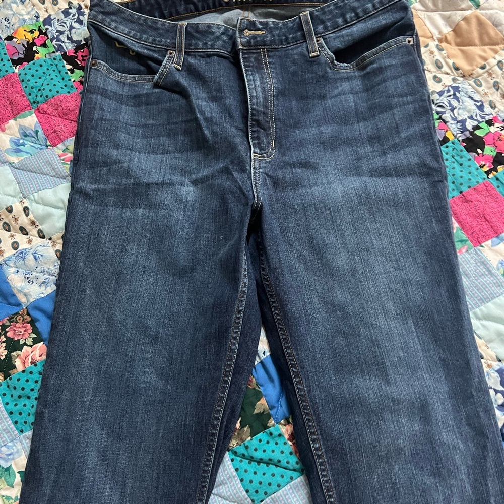 NWOT-Kimes Ranch Women's Boot Cut Jeans - Dark Blue